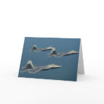 F-22A Raptor Aircraft Poster cards