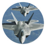 F-22a_Raptors Round Sticker