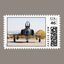 F-4 Phantom with Drag Chute stamps