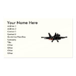 F/A-18 Hornet  Fighter Jet Business Cards