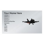 F/A-18 Hornet  Fighter Jet Business Cards