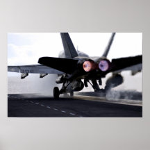 F/A-18C Hornet Afterburner Takeoff Print