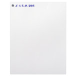 F. & A. M. Letterhead