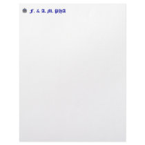 F. & A. M. Letterhead by Phaboaz F. & A. M. Letterhead