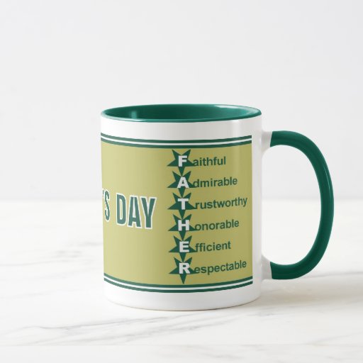 FATHER © Acronym ENG Mug Zazzle