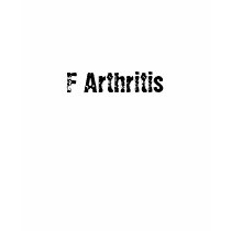 F Arthritis T-shirt