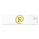 F-at bumper stickers