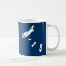 F-Bomb Diver (White) Mug