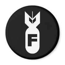 F Bomb Magnet