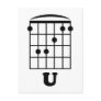 F Chord U Post Card