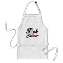 F*CK Breast Cancer Shirts Apron