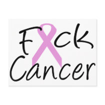 F*CK Cancer postcards