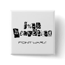F%ck Helvetica Button
