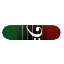 F clef 2 custom skate board