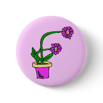 F- Flowers Monogram Button by elenaind F- Flowers Monogram Button