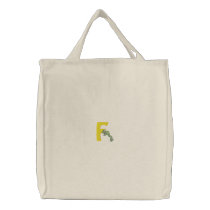 F-Frog embroidered bags
