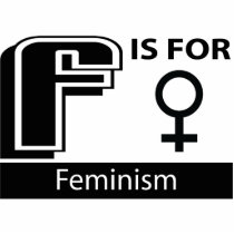 F Is For Feminism photo sculptures