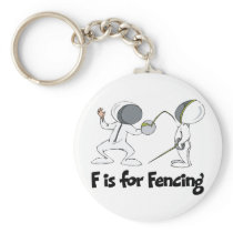 F is for Fencing Keychains