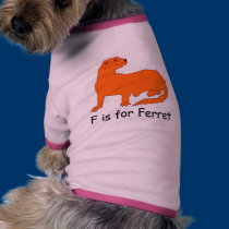 F is for Ferret pet clothing