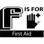 F Is For First Aid Photo Cut Outs