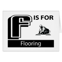 F Is For Flooring cards