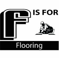 F Is For Flooring photo sculptures