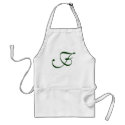F monogram apron by rubymonkey F monogram apron