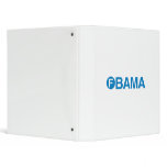 F OBAMA VINYL BINDERS