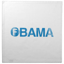 F OBAMA Faded.png Napkin