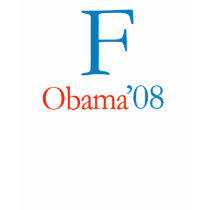 F OBAMA t-shirts by antiobama F OBAMA t-shirts
