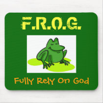 F.R.O.G. MOUSE MATS