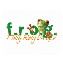 F.R.O.G. Postcard