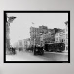 F Street in Washington, DC 1910 posters