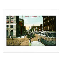 F Street N.W., Washington D.C. Post Card