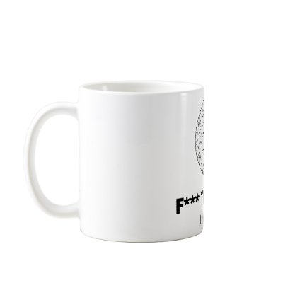 F*** The Moon Mug by georgemandis