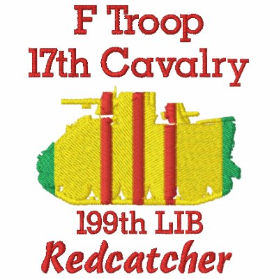 F Troop 17th Cav. 199th LIB M113 Track Polo Shirt F Troop 17th Cav. 199th LIB M113 Track Polo Shirt