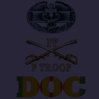 F Troop, 17th Cavalry M113 Combat Medic Shirt shirt