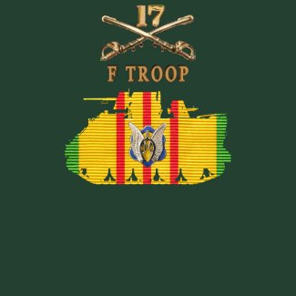 F Troop 17th Cavalry VSR M113 ACAV Shirt zazzle_shirt