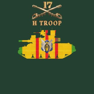 F Troop 17th Cavalry VSR M551 Sheridan Shirt shirt