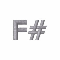 F# work shirt embroidered polo shirt