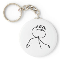 F YEA face Key Chains