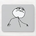 F YEA face mousepad