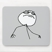F YEA face Mouse Pad