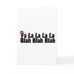 Fa La La La La Blah Blah Blah