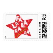 Fa La La Star Studded Postage