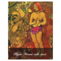 Faa Iheihe By Paul Gauguin (Best Quality) Flyers
