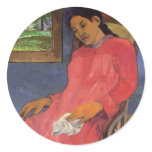 'Faaturuma (Melancholy)' - Paul Gauguin Sticker