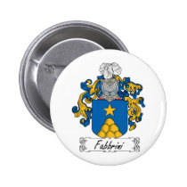 Fabbrini Family Crest Button