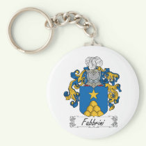 Fabbrini Family Crest Keychain