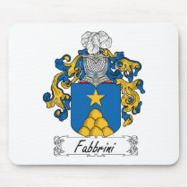 Fabbrini Family Crest Mousepad